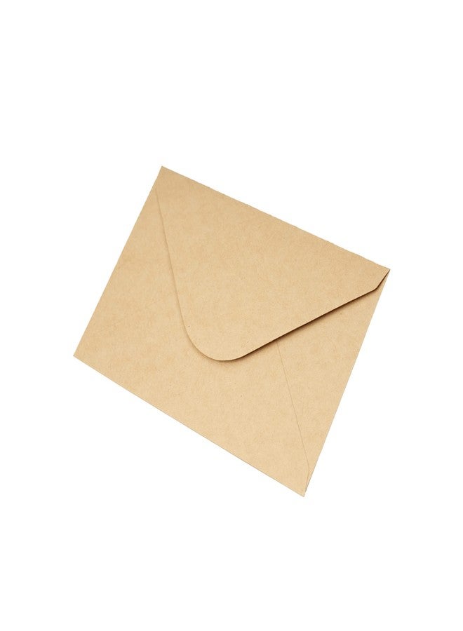 CHRIZ.Z A4 Kraft Envelopes - 50 Pack Pointed Flap Foil Confetti Greeting Card Envelopes 4.2" x 6.2" for Wedding, Invitation, Baby Shower, Birthday, Graduation, Christmas, NYE (Gold Foil Confetti) - Image 2
